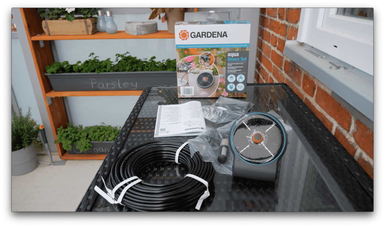 Praxistest Gardena SolarBewässerung aquaBloom Set