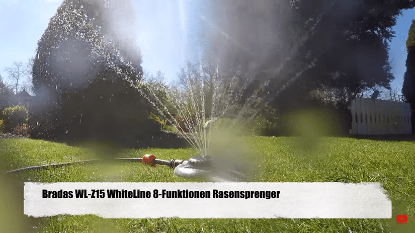 Bradas WL-Z15 WhiteLine 8-Funktionen Rasensprenger 